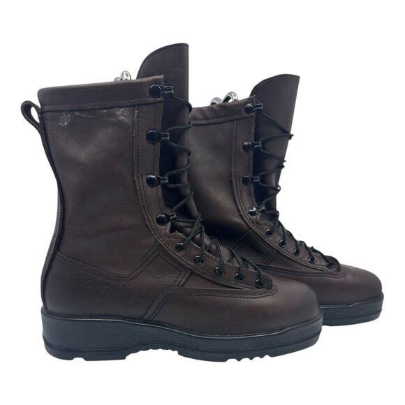 Belleville Wet Weather Steel Toe Flight Boot UNISEX 9.0M 11.0W Wide Brown 330ST - Picture 15 of 16